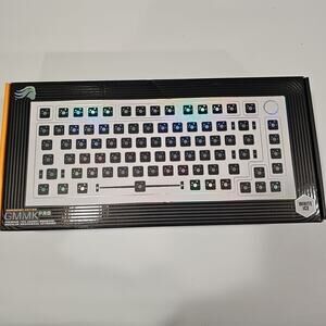 Glorious Gaming GMMK PRO 75% Barebones White (Frame Only) Modular Keyboard